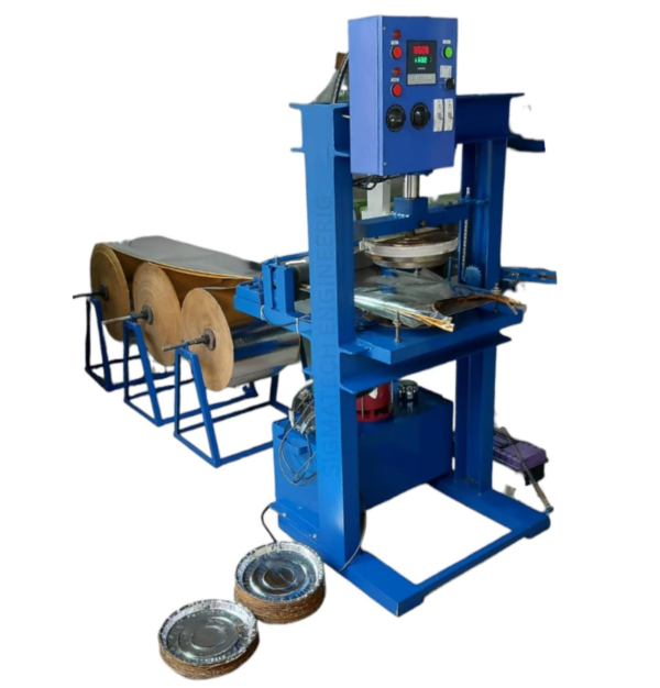 Single Die Heavy Duty Paper Plate Making Machine Manufacturing in Ahmedabad